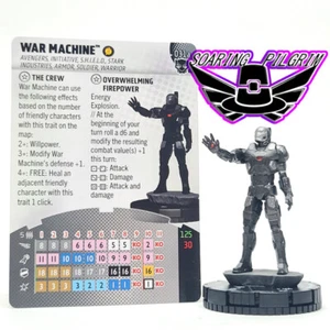 Marvel Heroclix WAR MACHINE - 031a - RARE  Black Panther Set - Picture 1 of 1