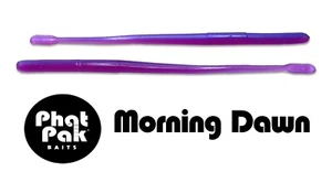 Señuelo de pesca estilo gusano robot tiro caída finura cola recta gusano lubina 30ct 6" - Imagen 1 de 25