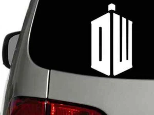 Calcomanía de vinilo con logotipo de Doctor Who pegatina de pared para coche camión elige el color de la talla - Imagen 1 de 1