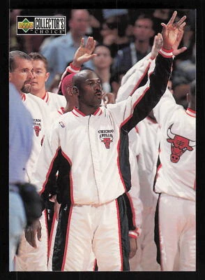 1997-98 Collector's Choice #394 Michael Jordan Card TCCCX - Image 1 of 2