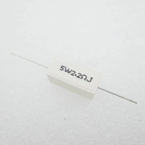 2 RESISTENZE 5W 2 ohm cementificate per compensazione barre led auto - Imagen 1 de 1