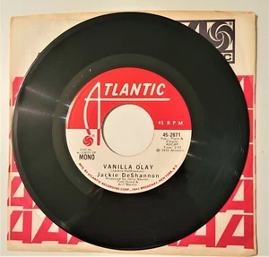 Jackie DeShannon Vanilla O'Lay Mono/Stereo 45rpm "Promo" VG+ - Picture 1 of 2