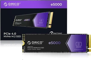 ORICO e5000 1TB SSD, M.2 NVMe PCIe Genx4 2280 5100MB/s Internal SSD - Afbeelding 1 van 1