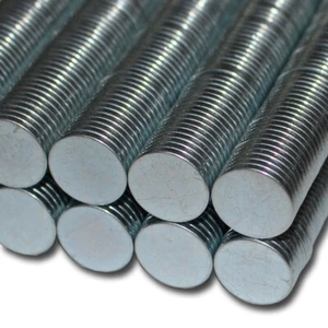 10 IMANES DE NEODIMIO D15x1,5 mm NdFeB N35 IMÁN DE DISCO PLANO 1,5 KG FINO - Imagen 1 de 2