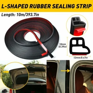 Sello de goma para puerta de coche de 10 M/32 pies tira protectora de borde para capó maletero - Imagen 1 de 12