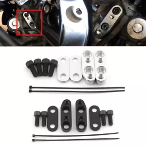 Aluminum Handlebar Clamp Riser Adapters Fit for Honda GoldWings GL1800 2001-2017 - Picture 1 of 27