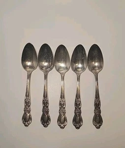 1847 Rogers Bros Silverplate IS HERITAGE Set 5 Löffel Post 1940 - Bild 1 von 3
