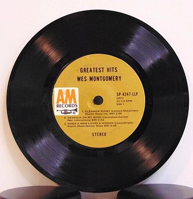 Wes Montgomery - Greatest Hits 1970 A&M Jazz  7" EP 33RPM  Stereo Mini Album - Image 1 of 4