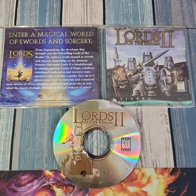 Lords of the Realm II 2 (1996) Sierra CD-ROM PC Game COMPLETE! (Worn Art Cover) - Image 1 of 4