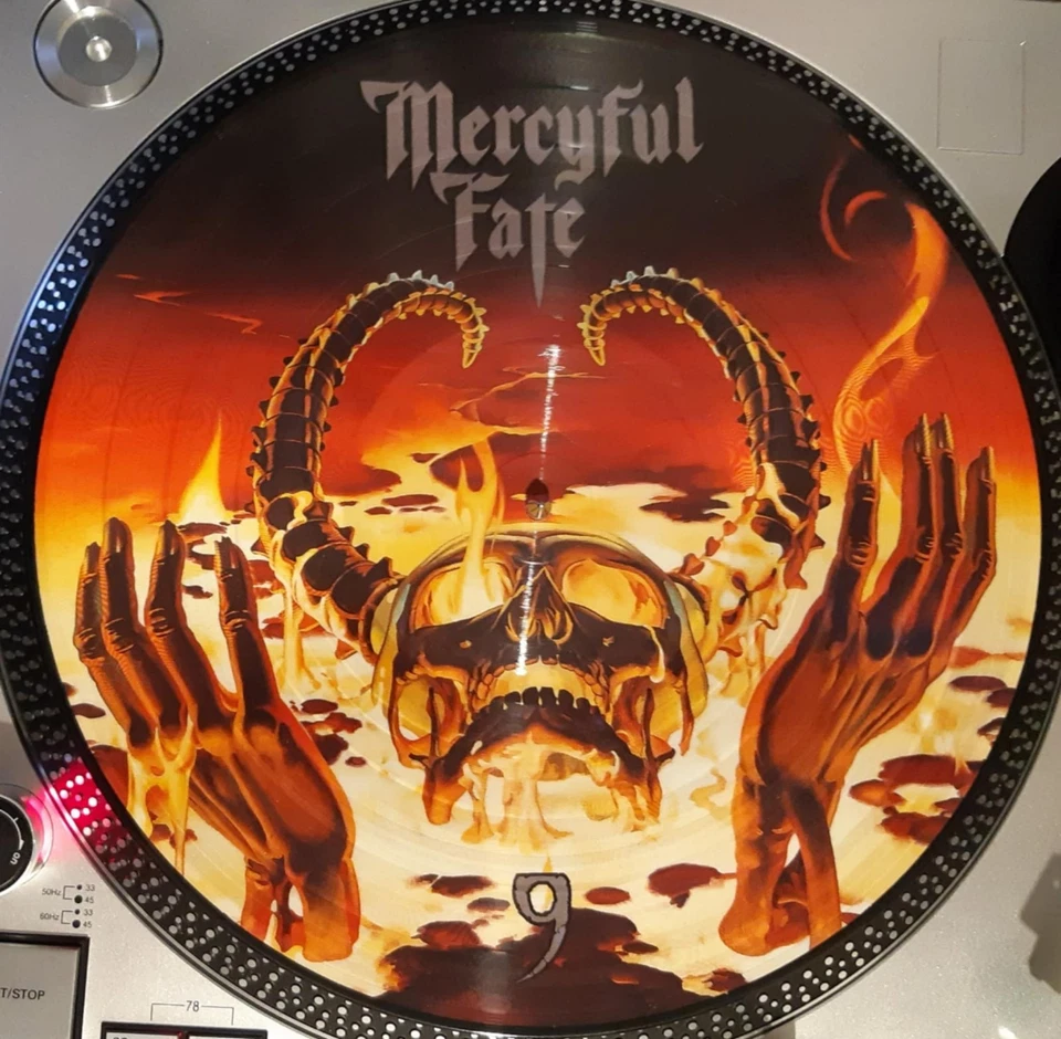MERCYFUL FATE • 9 • Picture Disc LP • King Diamond  - image 1 of 4