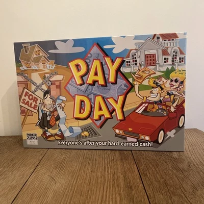 Pay Day Board Game Parker Hasbro 2002 Edition Family Classic Sealed New - Image 1 of 4