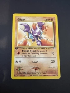 Gligar 59/111 1° Edizione Neo Genesis Pokémon TCG - Giocato MP+ - Foto 1 di 2