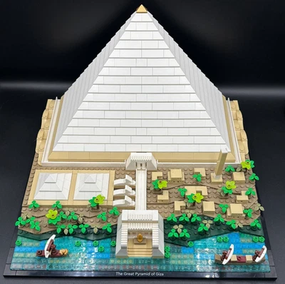 LEGO Architecture Die große Pyramide von Gizeh 21058 ohne Karton 100% vollständig mit Instr - Bild 1 von 4