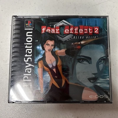 Fear Effect 2 Retro Helix (PlayStation 1, 2001) NO MANUAL Eidos Interactive - Image 1 of 4