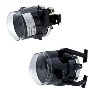 SET-H57354686021 Hella Set of 2 Fog Lights Lamps Front Driver & Passenger Pair - Picture 1 of 12