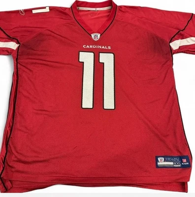 Camiseta de Colección Reebok Larry Fitzgerald Arizona Cardinals Talla 4XL NFL Auténtica Foto 1 de 4