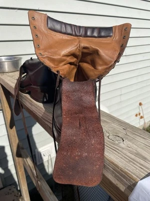 botas vintage cuero marrón 8.5 mujer Foto 1 de 4