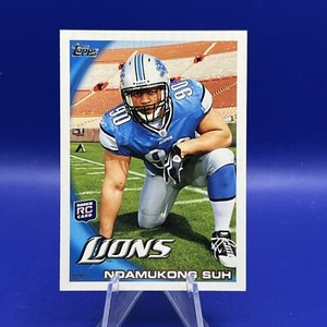 Ndamukong Suh 2010 Topps Rookie Card