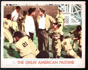 Great American Pastime 11"x14" Lobby Card #7 Tom Ewell Judson Pratt
