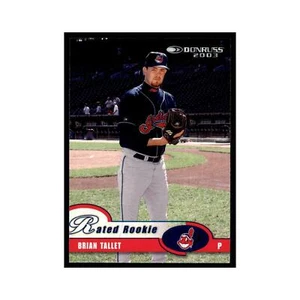 2003 Donruss Brian Tallet RC Indians #23 - Picture 1 of 3