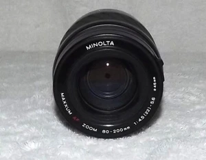 Minolta Maxxum AF Zoom Lens 80-200mm 1:4.5 (22)- 5.6 - Also fits Sony A - Picture 1 of 8