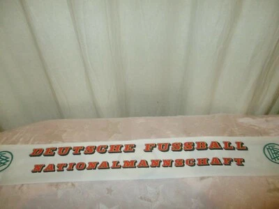 Deutschland Stoff Spieler Fan Schal "DEUTSCHLAND WELTMEISTERSCHAFT 1982" TOP - Bild 1 von 4