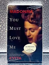 MADONNA YOU MUST LOVE ME CASSETTE SINGLE TAPE SEALED w/HYPE STICKER US 1996