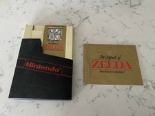 The Legend of Zelda NES Nintendo Gold Edition w/Manual Rev-A