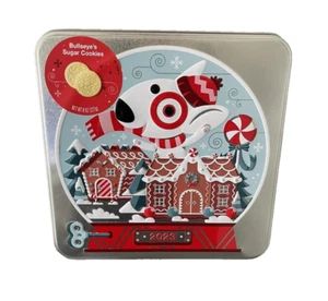 NEW Target 2023 Holiday Collectible Cookies Tin Target Dog Limited - Picture 1 of 3