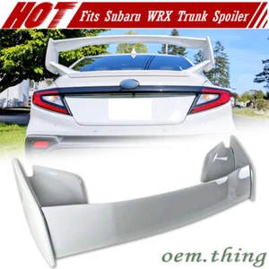 Painted #M6Y Fits SUBARU WRX 5th VB STI Type 4D Sedan Trunk Spoiler Wing 22-25 - Picture 1 of 11