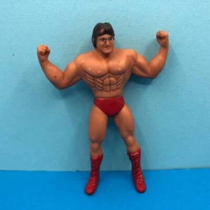 Vintage LJN Mr Wonderful WWF Wrestler Wrestling Bendie Bendy Action Figure 1980s - Picture 1 of 4