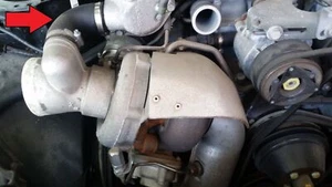 1998 Rolls Royce Silver SPUR turbo turbocharger garret intake elbow hose - Picture 1 of 4