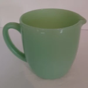 Vintage Feuerkönig Jadeit Krug ~ Milchkännchen  - Bild 1 von 8