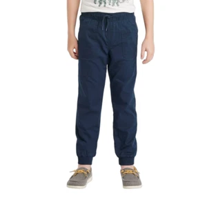 Boys Jersey Lined Pull On Jogger Fit Pants Cat & Jack Navy Blue Size 5 - Picture 1 of 1