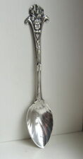Antique 1885 Gorham Sterling Silver #18 Oklahoma Souvenir Demitasse Coffee Spoon