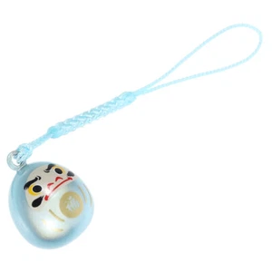 Bodhidharma -Katzen -Augenanhänger Japanische Schlüsselverzierung - Zdjęcie 1 z 12