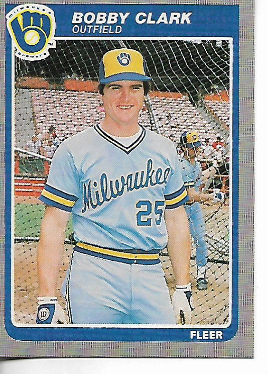 1985 Fleer Bobby Clark Card - Image 1 of 1