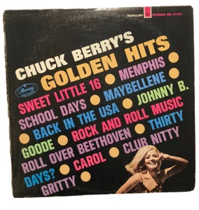 CHUCK BERRY “Chuck Berry's Golden Hits” Vinyl LP Mercury SR 61103 Stereo VG - Picture 1 of 8