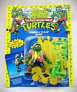 Vintage TMNT Action Figure -- Sewer - Cyclin' Raph -- Mint on Card Unpunched - Bild 1 von 7