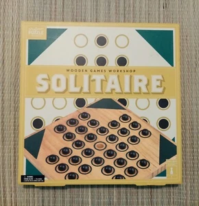 Solitaire Wooden Games Workshop Strategy Game - Picture 1 of 3