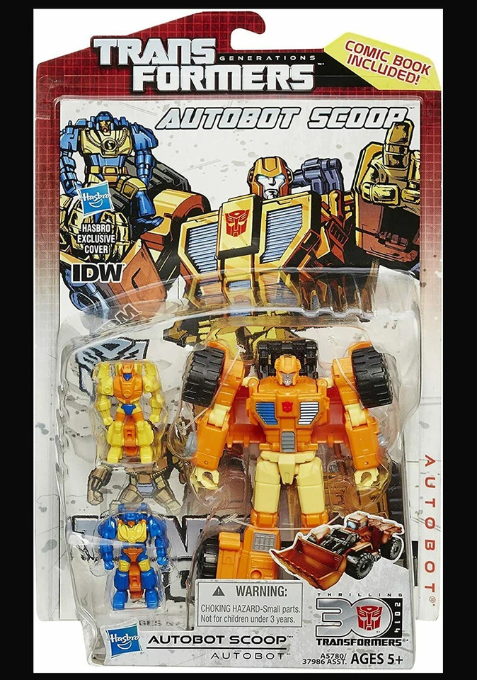 Transformers Generations Thrilling 30 Autobot Scoop New Complete w Packaging Ltd - Image 1 of 1