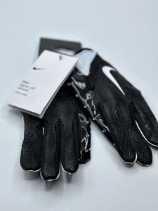 Nike Vapor Jet Jugend Fußball Handschuhe Größe Small schwarz weiß Neu mit Etikett - Bild 1 von 4