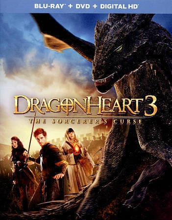 Dragonheart 3: The Sorcerers Curse (Blu-ray Disc, 2015, 2-Disc Set)