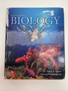 Biology Twelfth Edition by Sylvia S. Mader and Michael Windelspecht - Picture 1 of 3