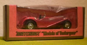 MODELO A ESCALA FUNDIDA A PRESIÓN MODELOS MATCHBOX DE ANTAÑO Y-3 1934 RILEY MPH - Imagen 1 de 1