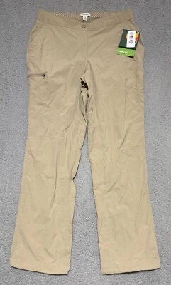 Pantalones LL Bean Comfort Trail Collection Talla 8 Regular UPF 50+ 516324 Nylon NUEVO Foto 1 de 4