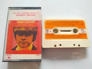 Johnny Mathis los mas grandes exitos CBS 1974 Spain Press - Cinta Tape Cassette - Picture 1 of 3