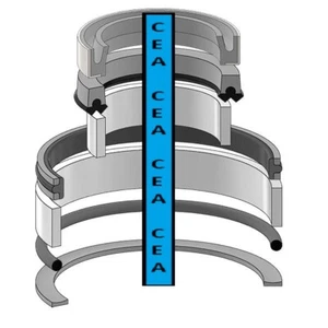 86570933 Boom Cylinder Seal Kit Fits New Holland L180 L185 L865 LX865 L885 LX885 - Picture 1 of 1