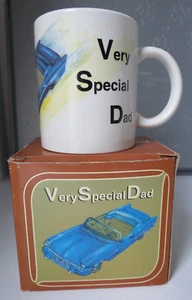 Ganz besonderer Papa Kaffeebecher - BRANDNEU im Vintage Originalkarton - Bild 1 von 10