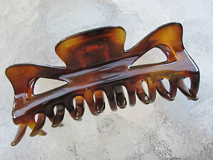  4 1/2" Made in France Large Shell Claw Clip High Quality Made to Last  #7122